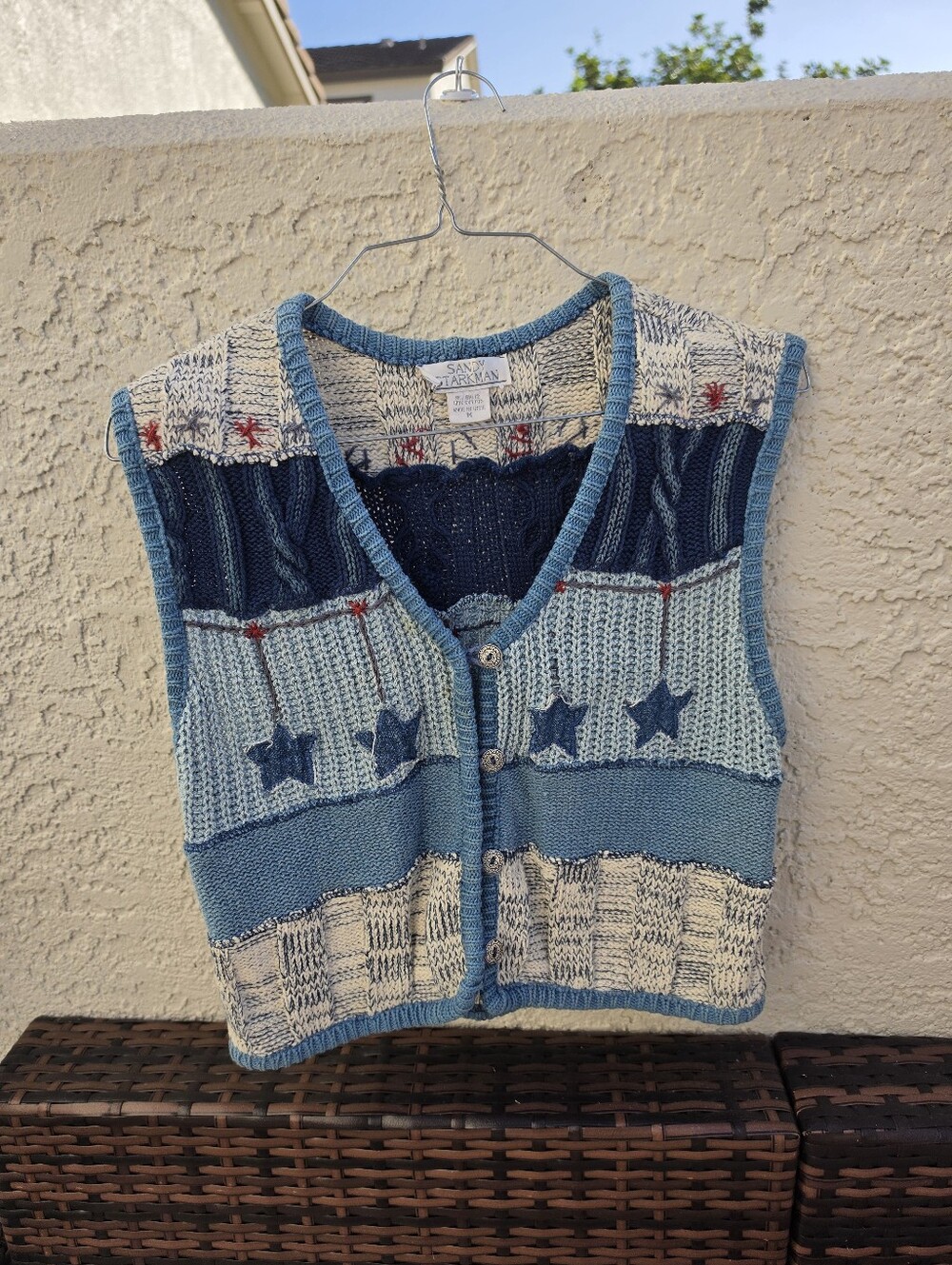 90's Vintage Sandy Starkman Vest